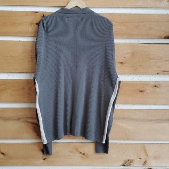 Bachrach 1/4 Zip Long Sleeve Collared 2 Toned Pullover Sz. L‎ Sweater - Picture 7 of 10